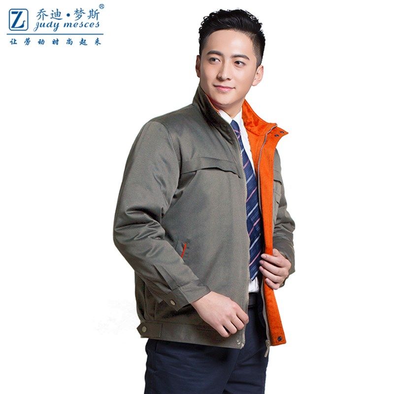 乔迪梦斯冬季棉衣活里活面工作服加厚夹克棉服短款劳保服厂服包邮