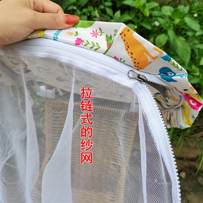 婴儿推车遮阳伞棚宝宝儿童防藤推车雨罩伞车遮阳罩防晒扁管遮阳棚