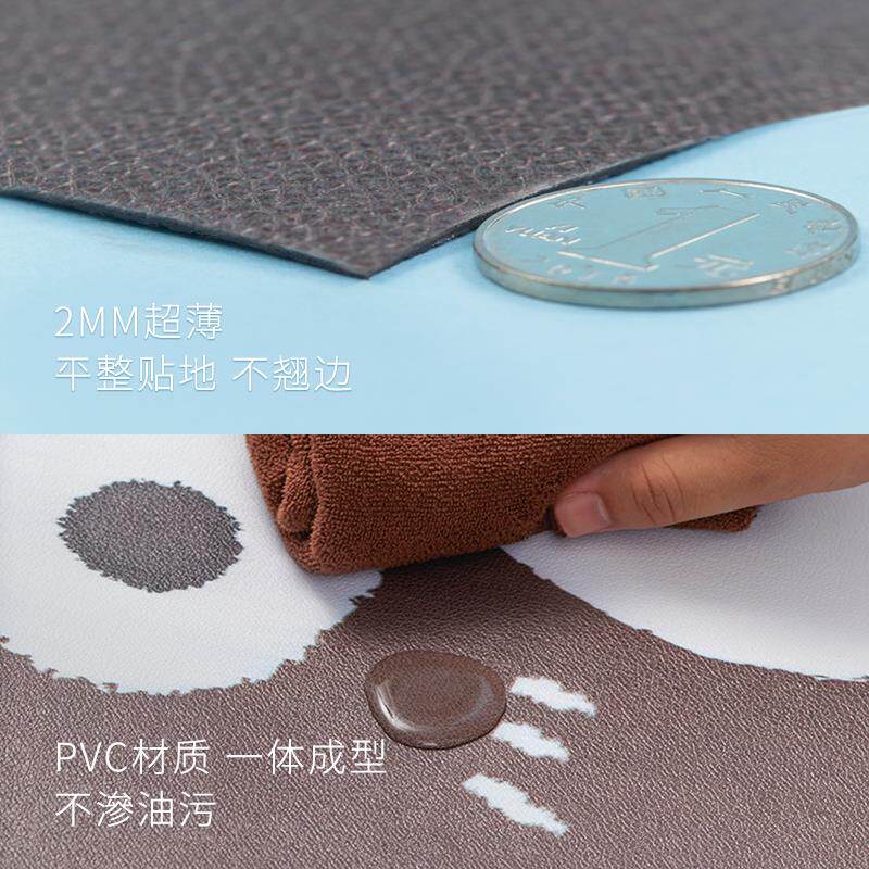 【客卧】入户门地垫客厅进门餐桌地毯家用可擦洗pvc 童年游戏