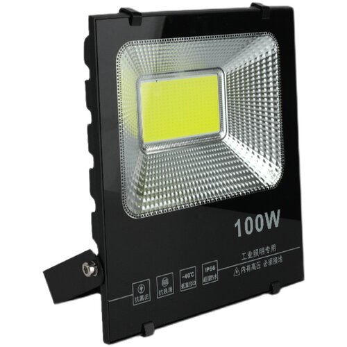 led投光灯户外防水100W广告灯招牌篮球足球场隧道工地泛光灯 超亮