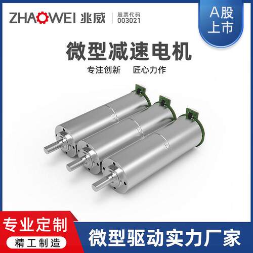 28mm速电机运动健身器材跑步机大扭矩齿轮箱微型直流调速电机
