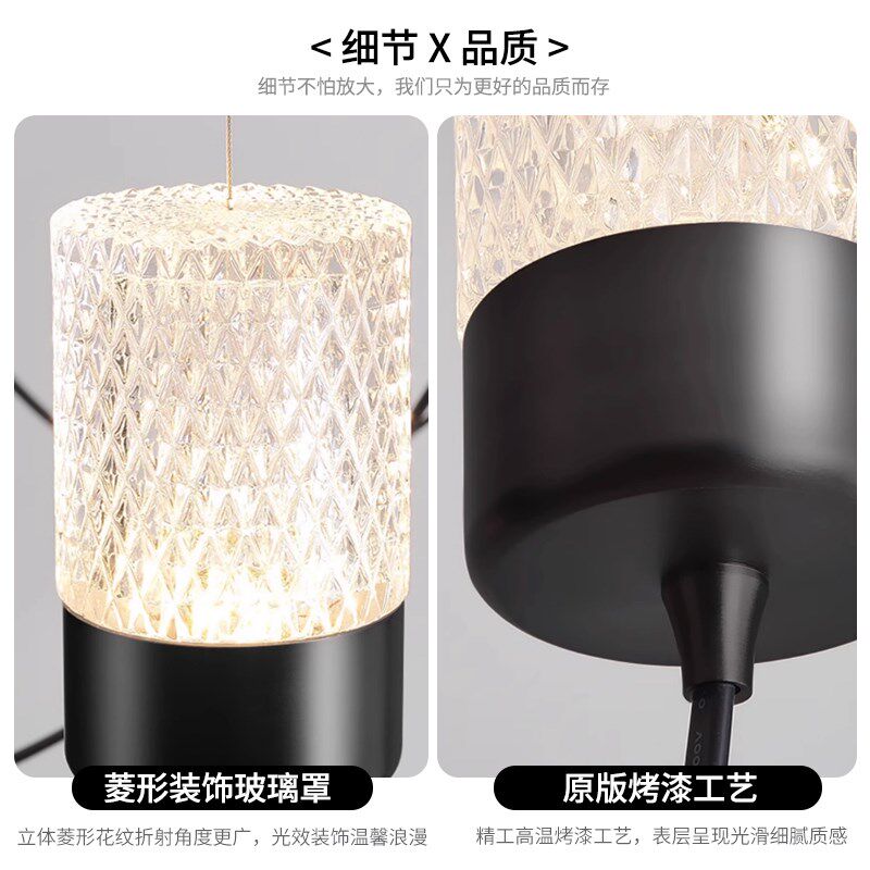 Moooi意式设计师客厅艺术灯LOFT楼梯灯后现代极简餐厅卧室吊灯