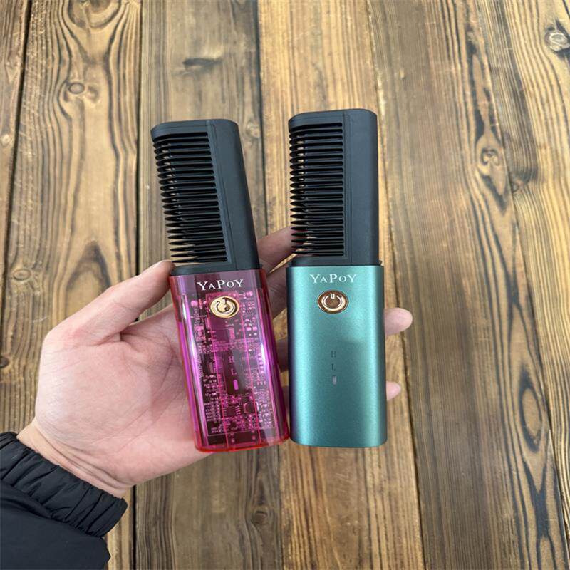 出口美国!女士直发梳家用负离子不伤发直发夹充电式便携直发器
