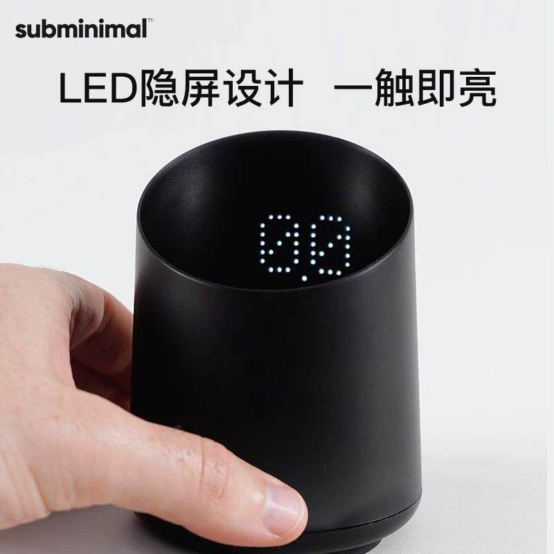 Subminimal电子咖啡称重杯意式咖啡秤手冲电子秤豆杯防水电子秤