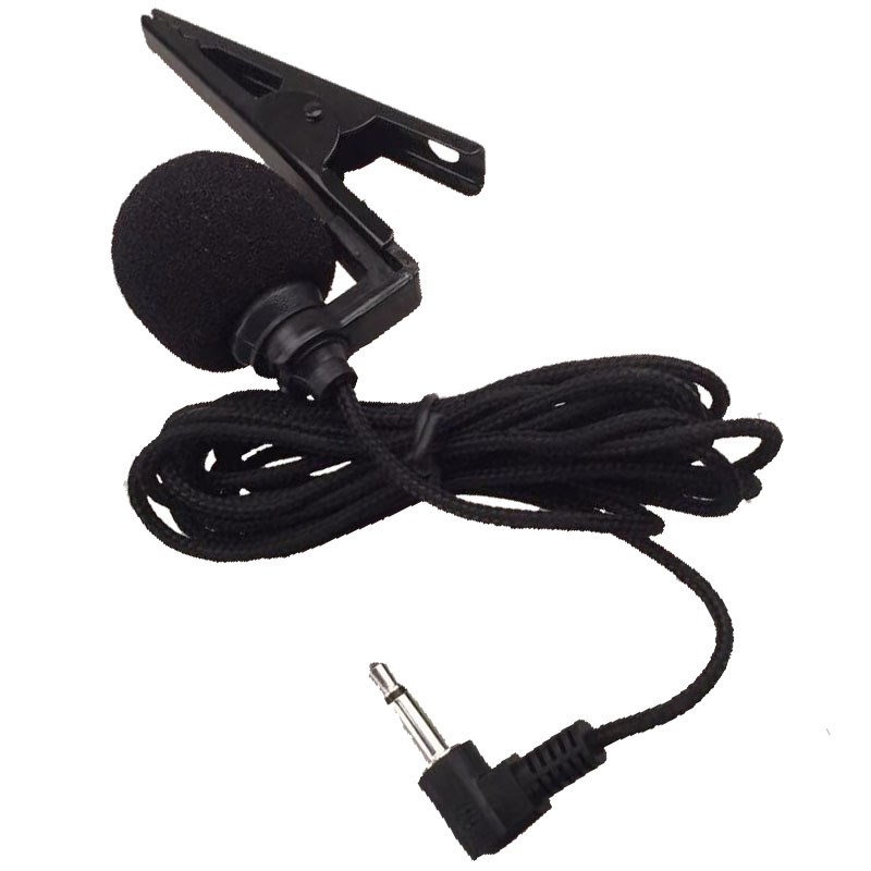 小蜜蜂有线话筒扩音器咪头老师头戴麦克风二胡拾音器2米领夹胸咪