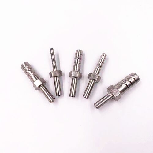 宝塔转1/4光杆接头 304不锈钢 焊接管转接内径4 6 8 10mm塑料软管