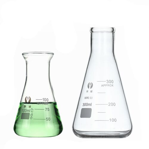 加厚玻璃三角烧瓶环球锥形烧瓶50ml100ml250ml500ml1000ml包邮
