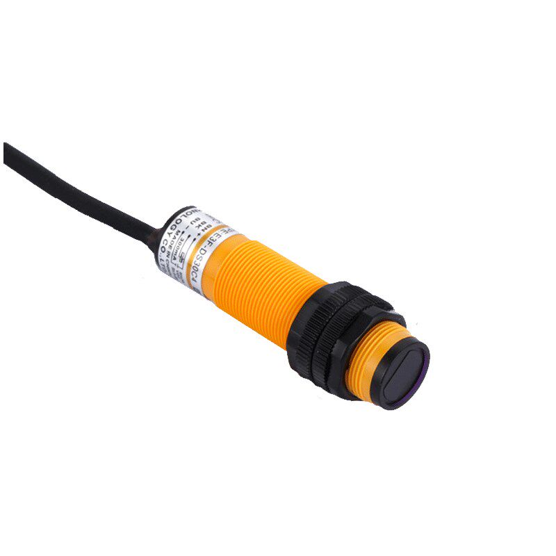 正品E3F-DS30C4光电开关传感器漫反射 直流三线NPN常开 红外感应