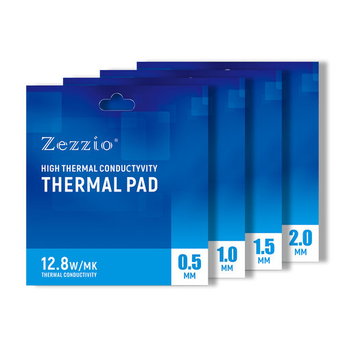 Zezzio120*120*0.5mm 1.0 1.5 2.0电脑显卡芯片导热硅胶垫硅脂