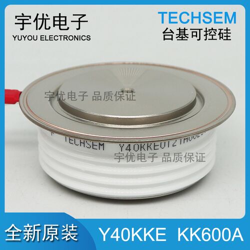 TECHSEM台基 Y40KKE KK600A1600V 快速晶闸管 平板可控硅 原装
