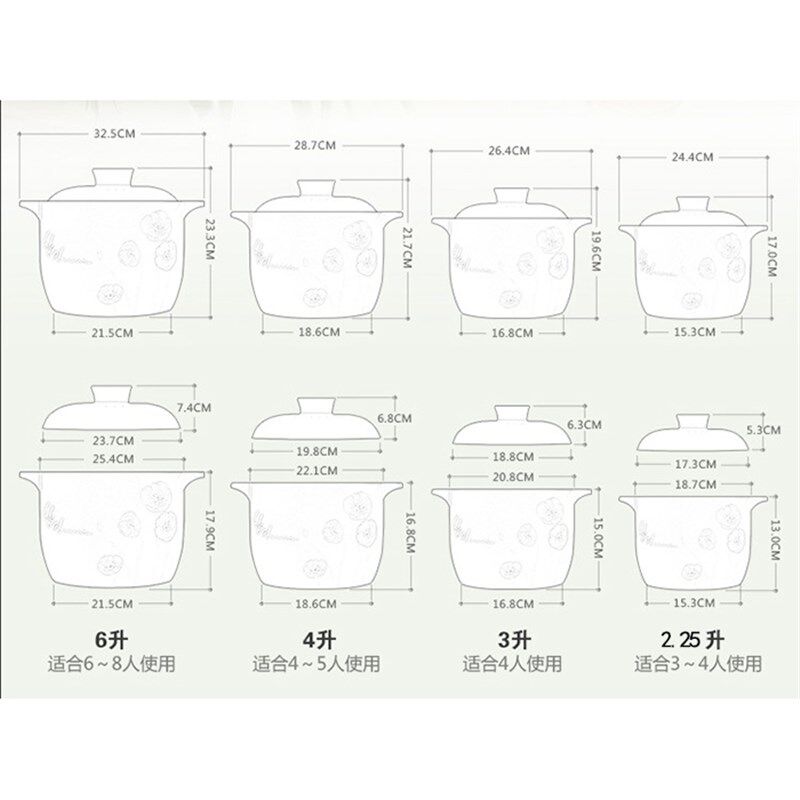 优质 出口日韩加高汤锅陶瓷砂锅韩式炖锅耐高温汤煲炖煲粥煲仔饭