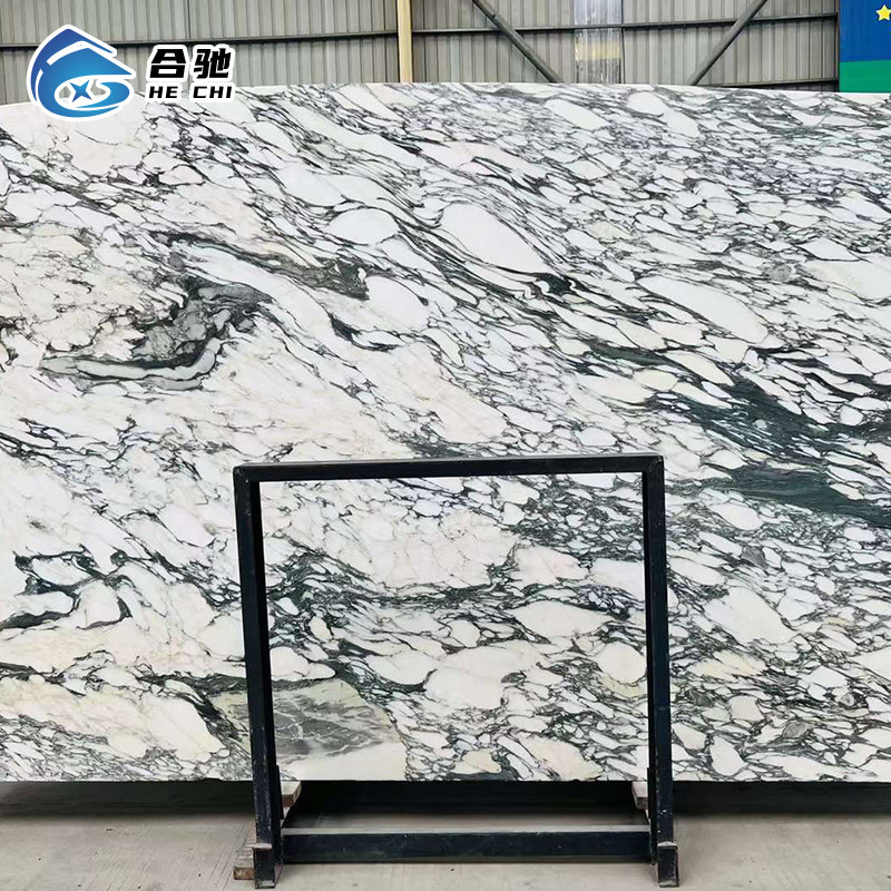 大花白天然大理石白色奢石材板材加工背景墙面餐桌飘窗台淋浴地面