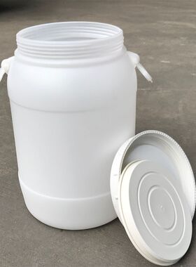 包邮家用带水龙35升塑料储水桶化工桶发酵桶酒水储物食品桶蜂蜜桶