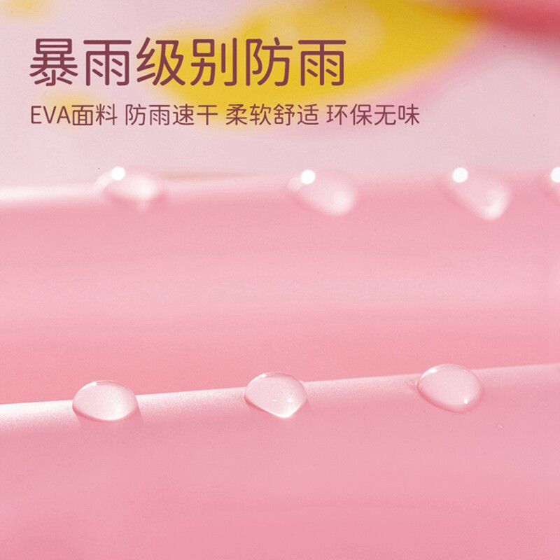 儿童雨衣女童2024新款女孩带书包位自行车6岁8岁11岁学生上学专用