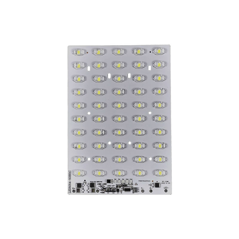 太阳能路灯光源板金豆50W60W带电池保护功能工程路灯维修改装配件