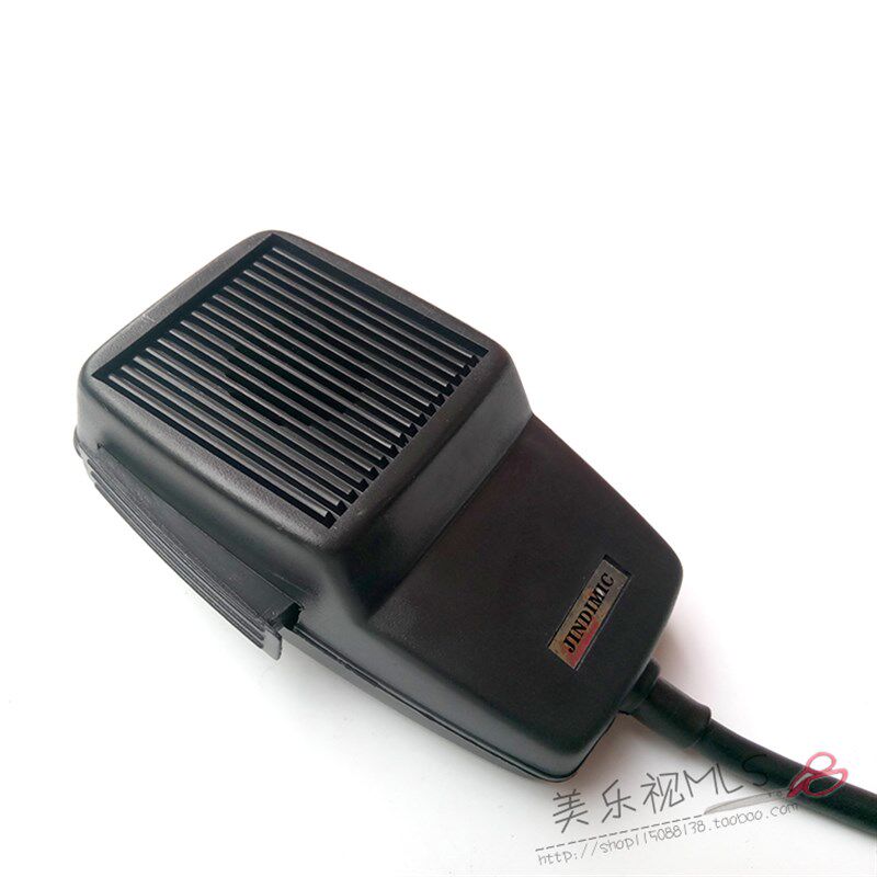 车载宣传喊话器 扩音机动圈手持话筒 6.5mm汽车录音喊话器手柄