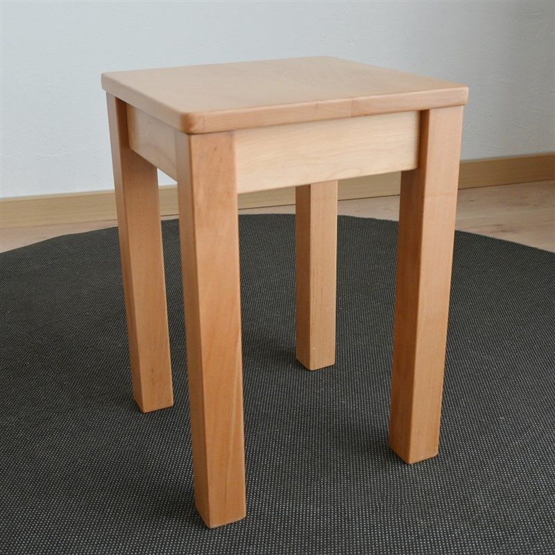 方凳出货了 榉木方凳 原木风实木餐椅 手工家用桌椅凳子 45cm