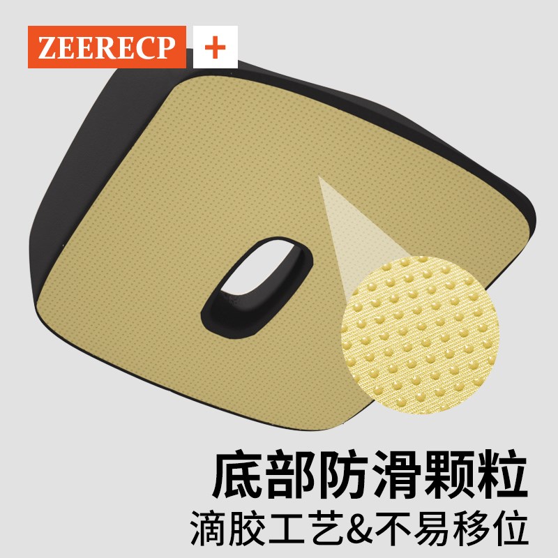 汽车夏季透气通风坐垫主驾驶员女司机车内加增高屁垫子开车坐垫