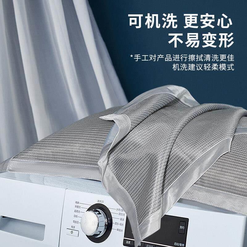 凉枕头套1200D夏季冰丝枕套一对装家用单个冰丝枕套48cmx74cm枕