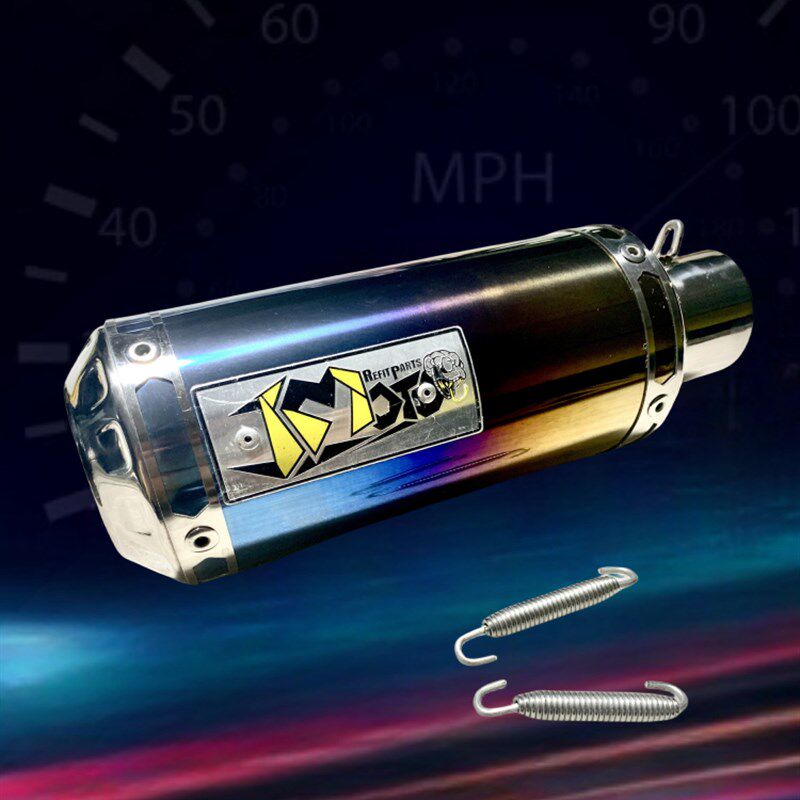 JMracing巨蟒miniGP150竞技排气管赛车 功泰华洋通用不锈钢钛合金