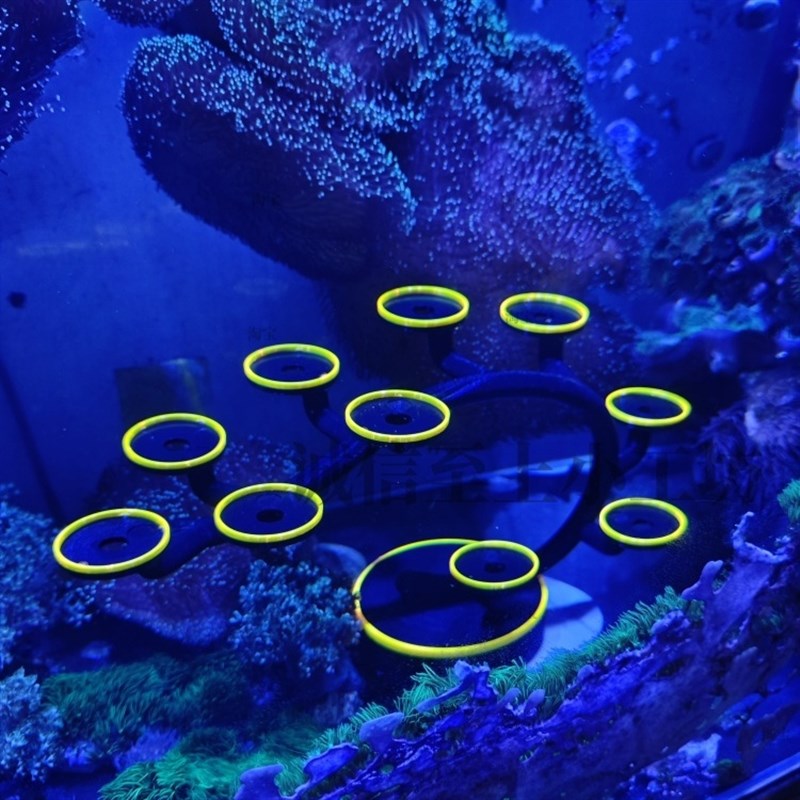 珊瑚萤光发光提高升台松树型基座海缸断肢繁殖支架造景成景摆件架