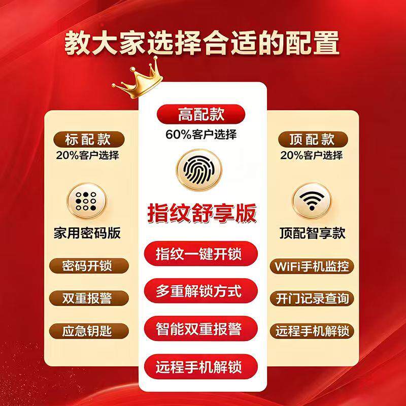 保险柜家用2026新款防盗办公室保险箱大型智能指纹密码商用保管箱
