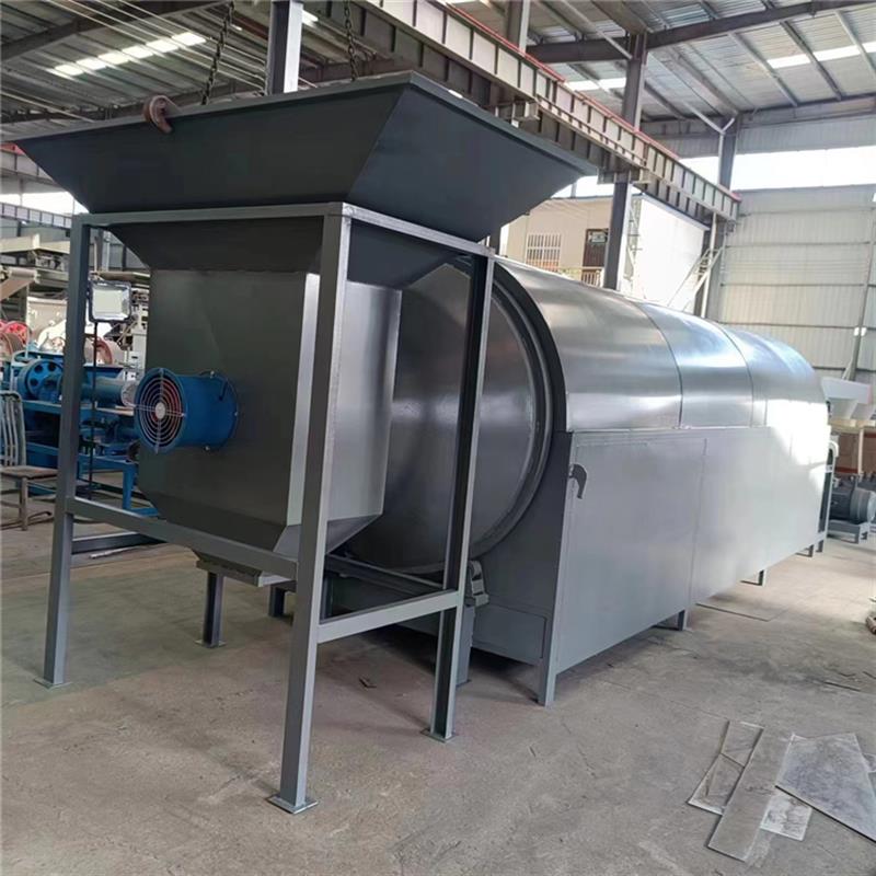 粮食烘干机农用大型滚筒式稻谷淀粉工业污泥矿粉鸡粪鸭毛除湿机