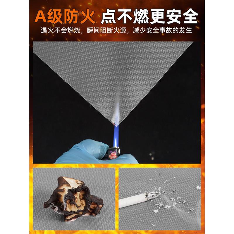 硅胶防火布阻燃布电焊专用耐高温防火毯三防布隔热防水布雨布篷布