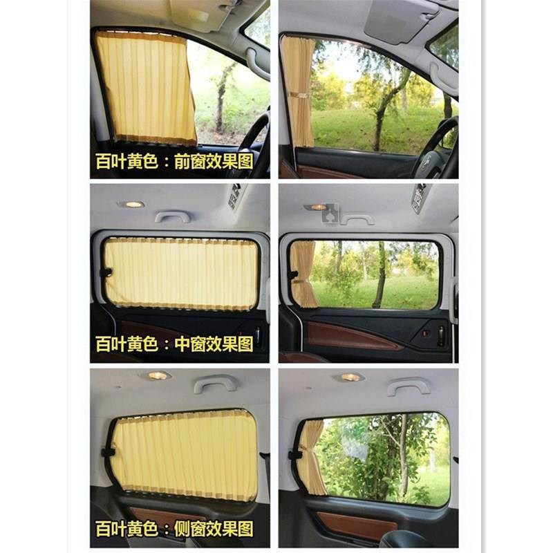 长安跨越V3/V5成功V1/V2专用面包车防晒遮阳帘百叶汽车窗帘双轨道