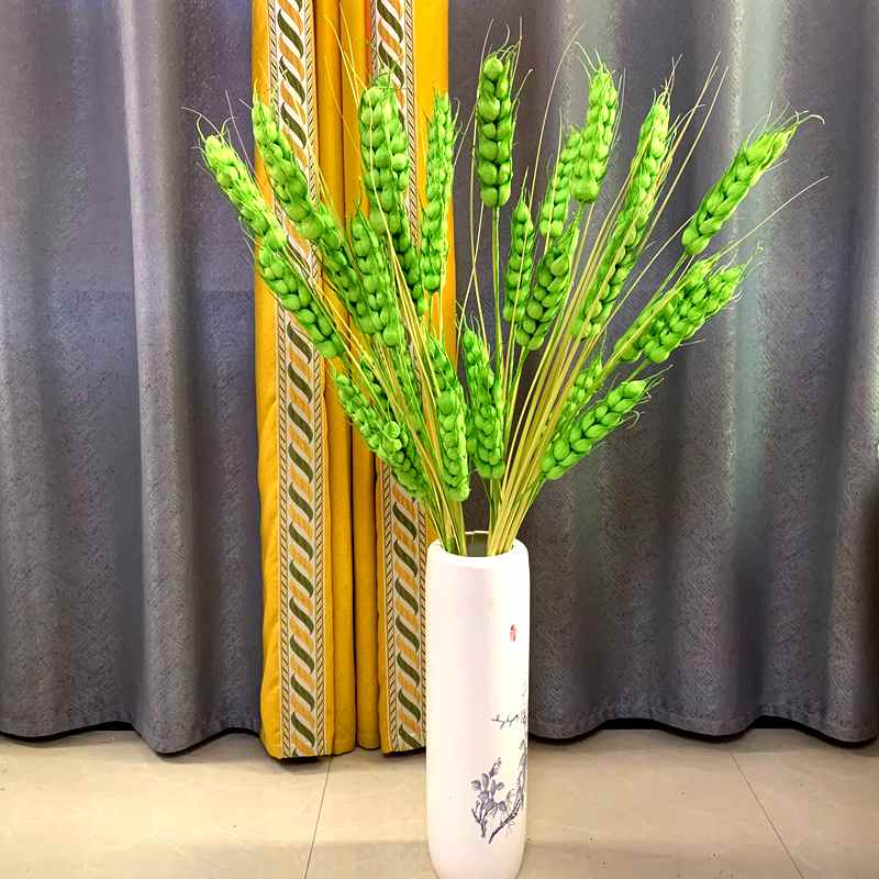 特价仿真假麦穗干花假花大麦穗客厅商场落地摆放装饰电影拍摄道具