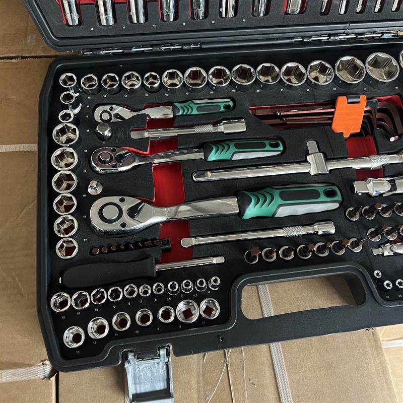 防掉款150件套组套套筒扳手组合工具汽修工具套装汽车维修