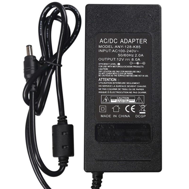 POE交换机电源 12V8A电源适配 网络监控摄像机100W大功率开关电源