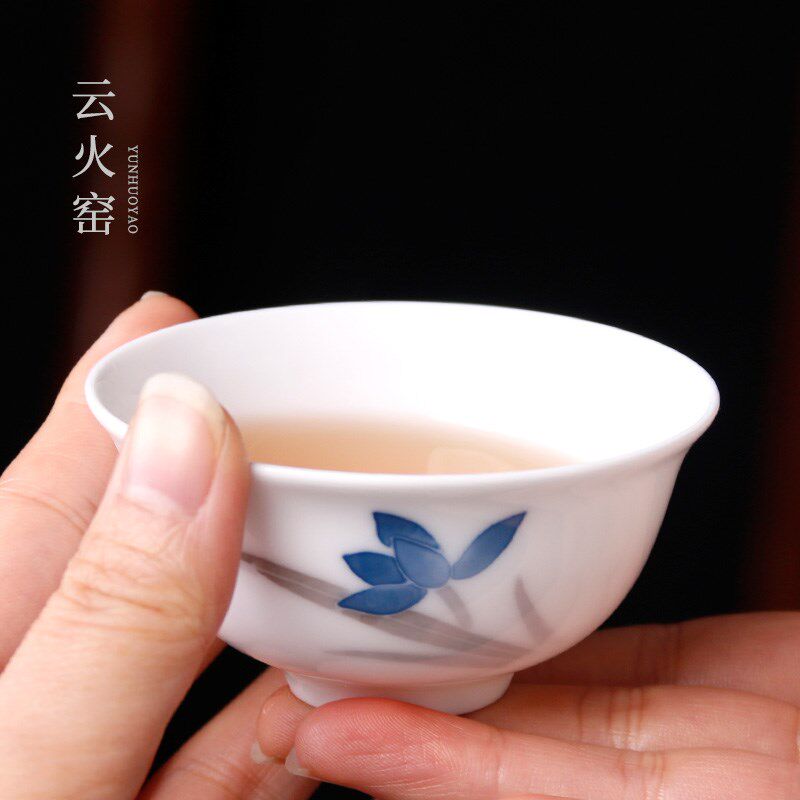 便携陶瓷茶具套装组合盖碗品茗杯茶杯泡茶壶快客杯旅行休闲好伴侣