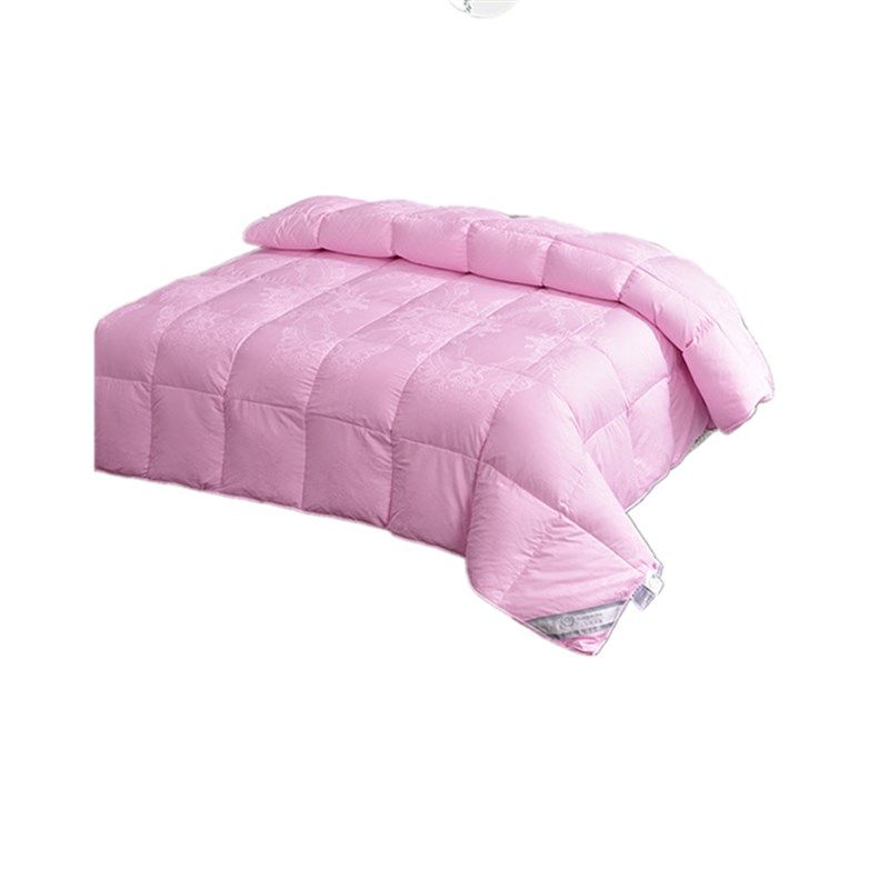 旧羽绒服改做羽绒被冬被翻新加工定做95鹅绒被纯棉提花羽绒被被壳