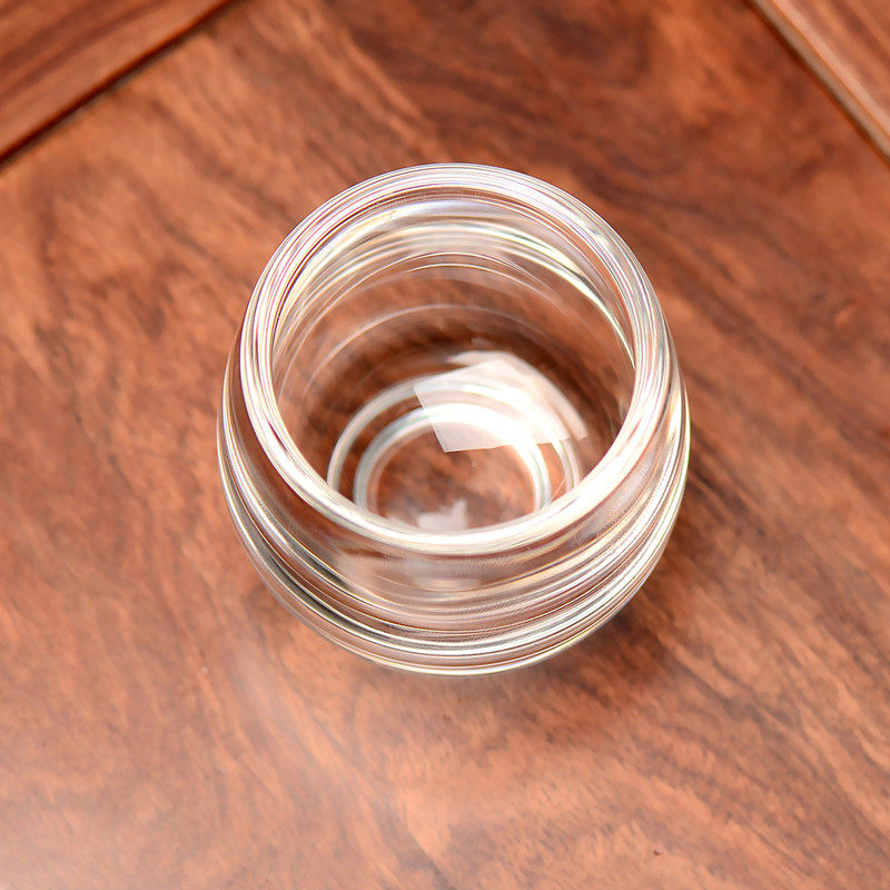 纯天然水晶打磨水晶茶杯水杯 高脚杯 透明水晶杯子 烈酒杯养生杯