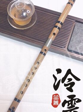 专业笛子龙凤手工雕刻演奏收藏高级竹笛双插 泠雲云的笛箫小店