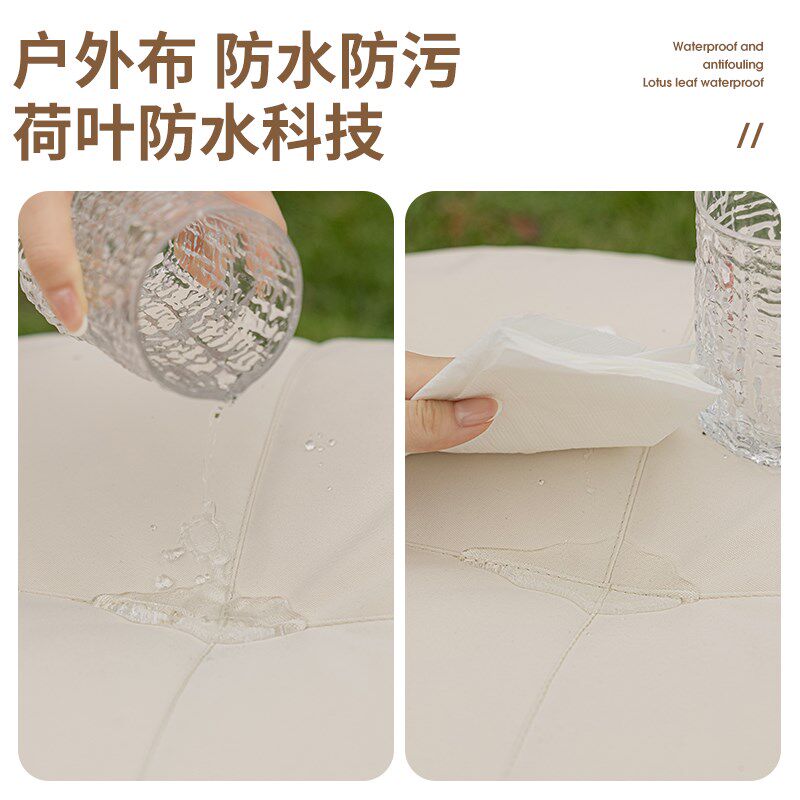 蒲团坐垫户外防水防油防晒实木坐垫坐墩软包阳光房垫子地上坐垫
