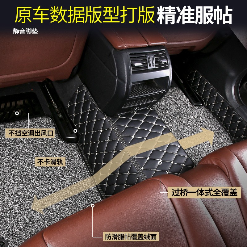 雪铁龙凡尔赛c5x脚垫专用汽车全包围地毯式丝圈2021款改装装饰 21
