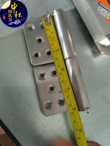 广盈牌不锈钢304#5寸2厘广盈双面孔门铰广得盈左右孔旗形拉丝合页