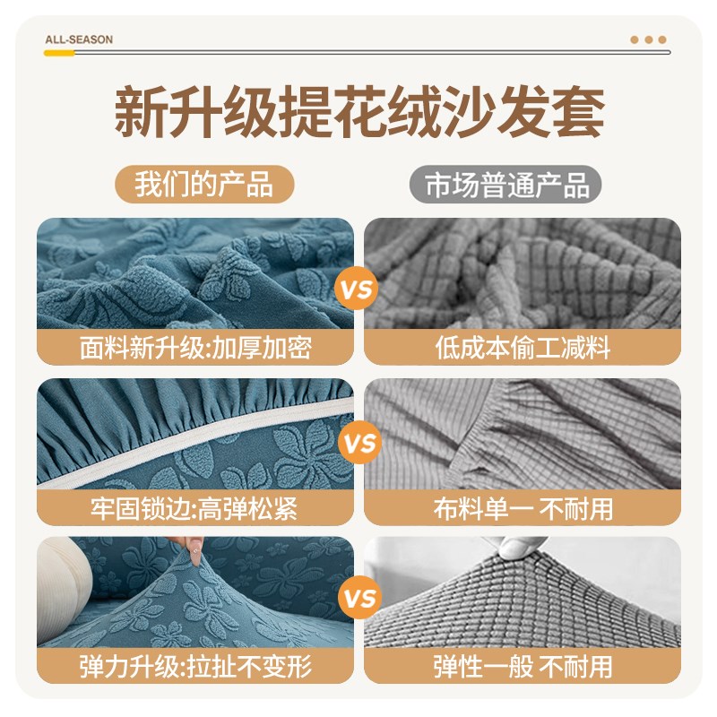 沙发套全包万能一体式防猫抓四季通用弹力沙发套罩测量三人位双人