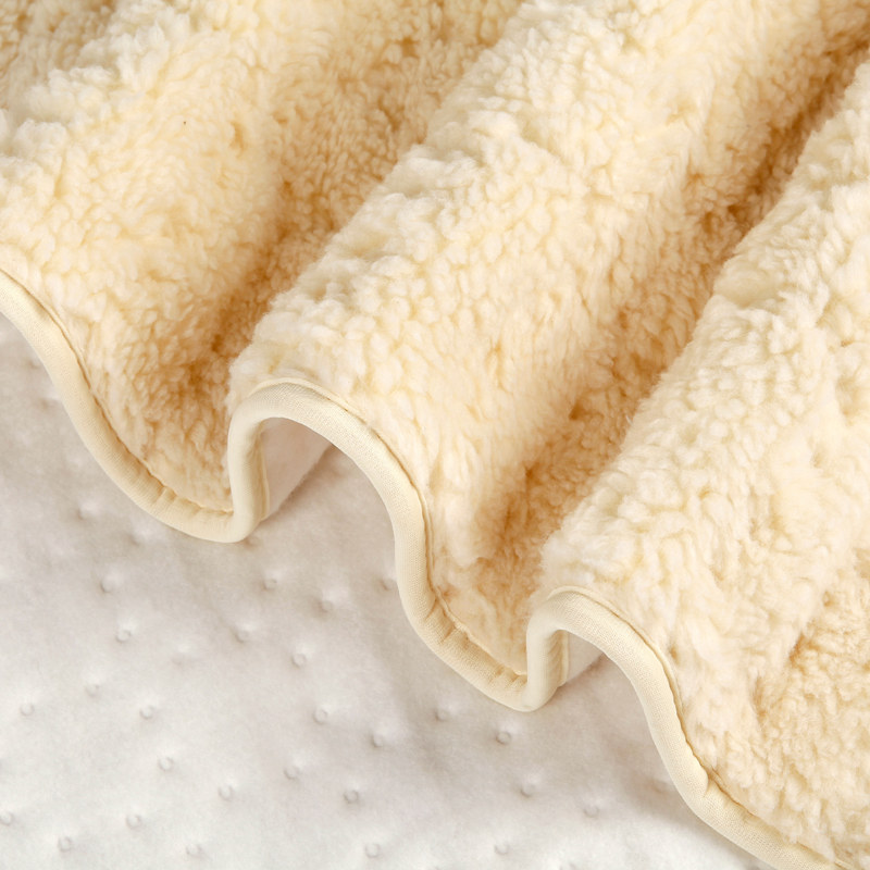 西柏坡电热毯双人双控加大电褥子定时调温辐射防水加厚家用安全无