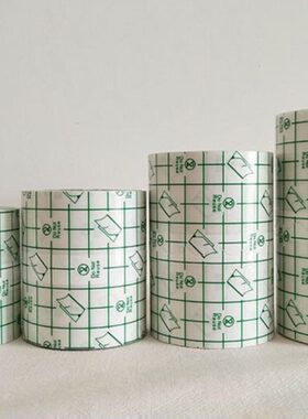 100米防水PU膜大胶带固定胶布洗澡防水足贴肚脐贴透明粘性好低敏