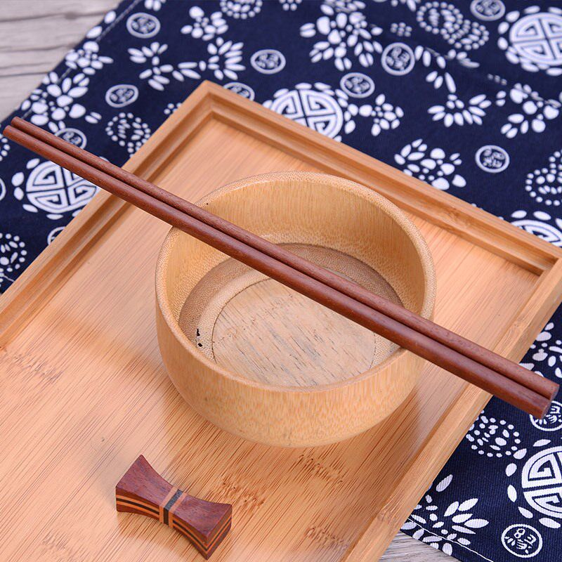紫檀筷子家用高档新款实木无漆无蜡木质精致高端红木天然原木礼盒