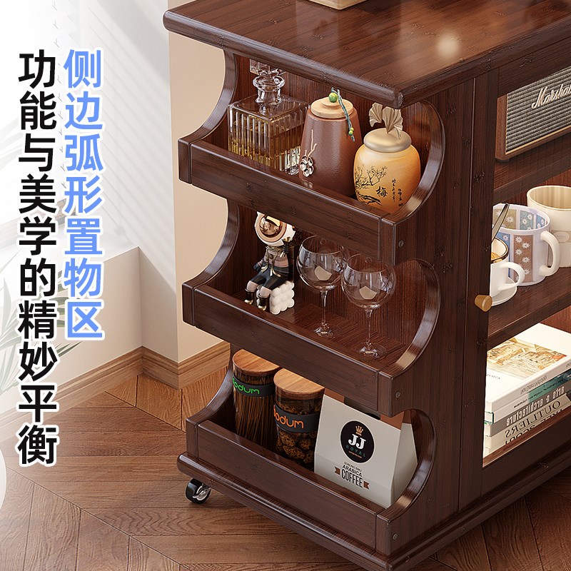 沙发边几可移动床头柜侧边柜家用客厅小户型茶台边桌小茶几置物柜