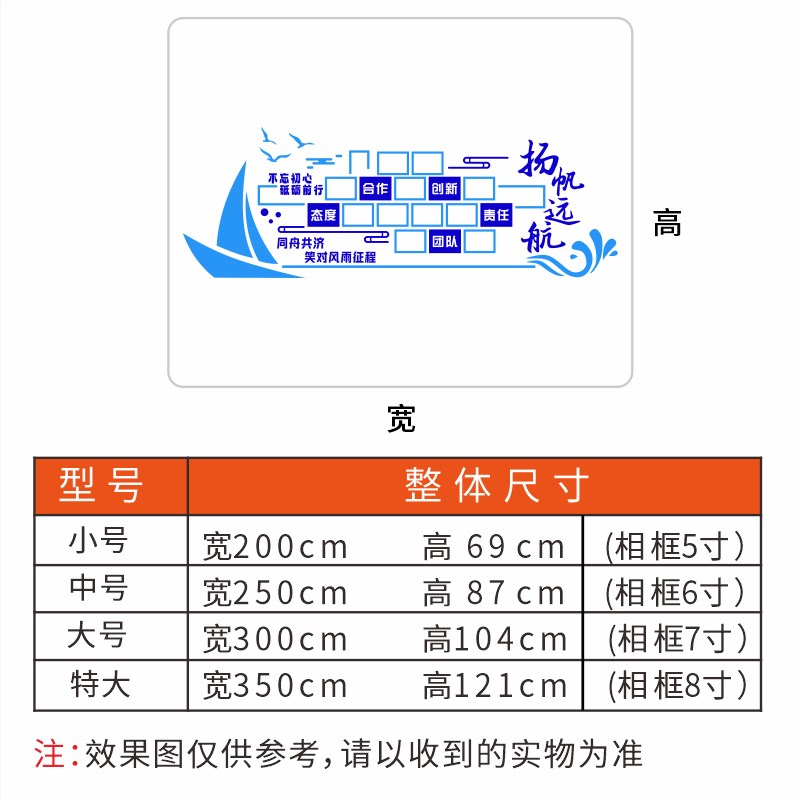 团队励志墙贴公司企业办公室背景墙装饰亚克力立体文化墙标语墙贴
