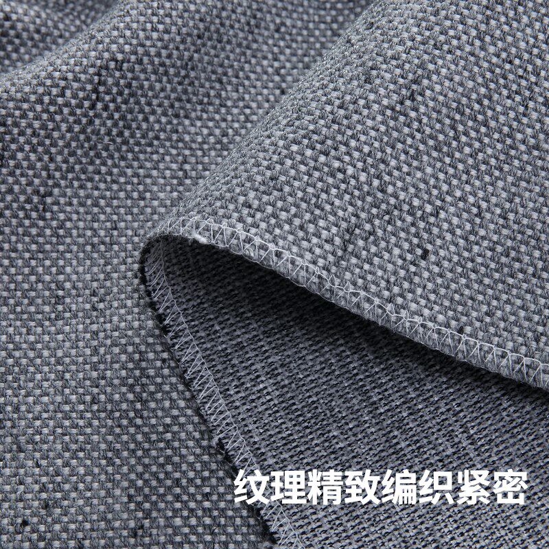 67加厚麻布粗做沙发布料细麻棉麻面料硬包软包抱枕坐垫高档套定做