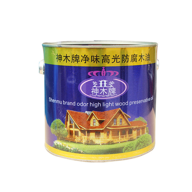 神木牌木油净味高光防腐木油耐候透明防腐漆防腐木用木油耐候桐油