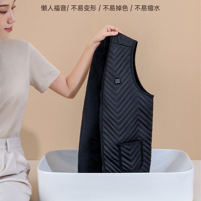 发热电热马甲背心加热衣服智能充电自发热全身冬季防寒保暖男女士