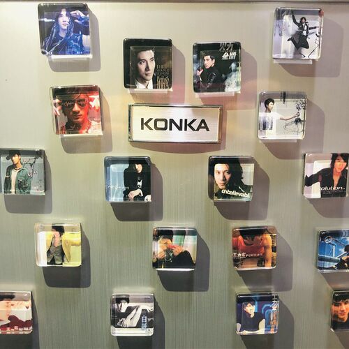 王力宏 龙的传人2060 专辑封面 磁铁冰箱贴 25X25MM 18个/套