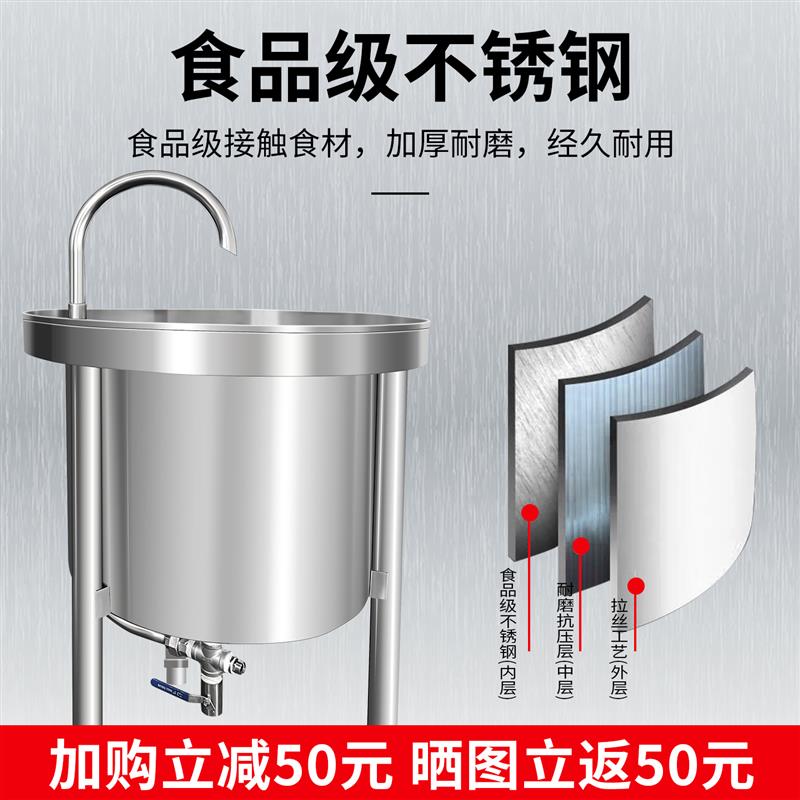 全自动洗米机商用淘米神器水压洗米机不锈钢淘米机商用大米清洗机